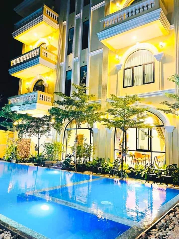 Hang Meas Boutique Hotell Kampot Exteriör bild